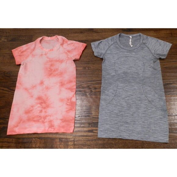 Lululemon Athletica Swiftly Tech Tops Shirts Women's Size 4 Lot of 6 - Picture 3 of 4